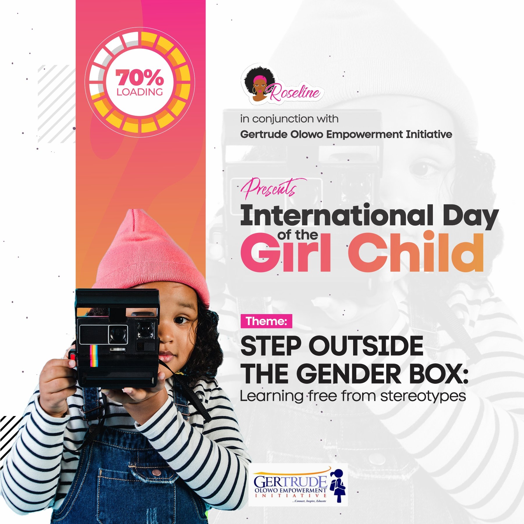 International Day of the Girl Child 2021 – 80 Percent Loading