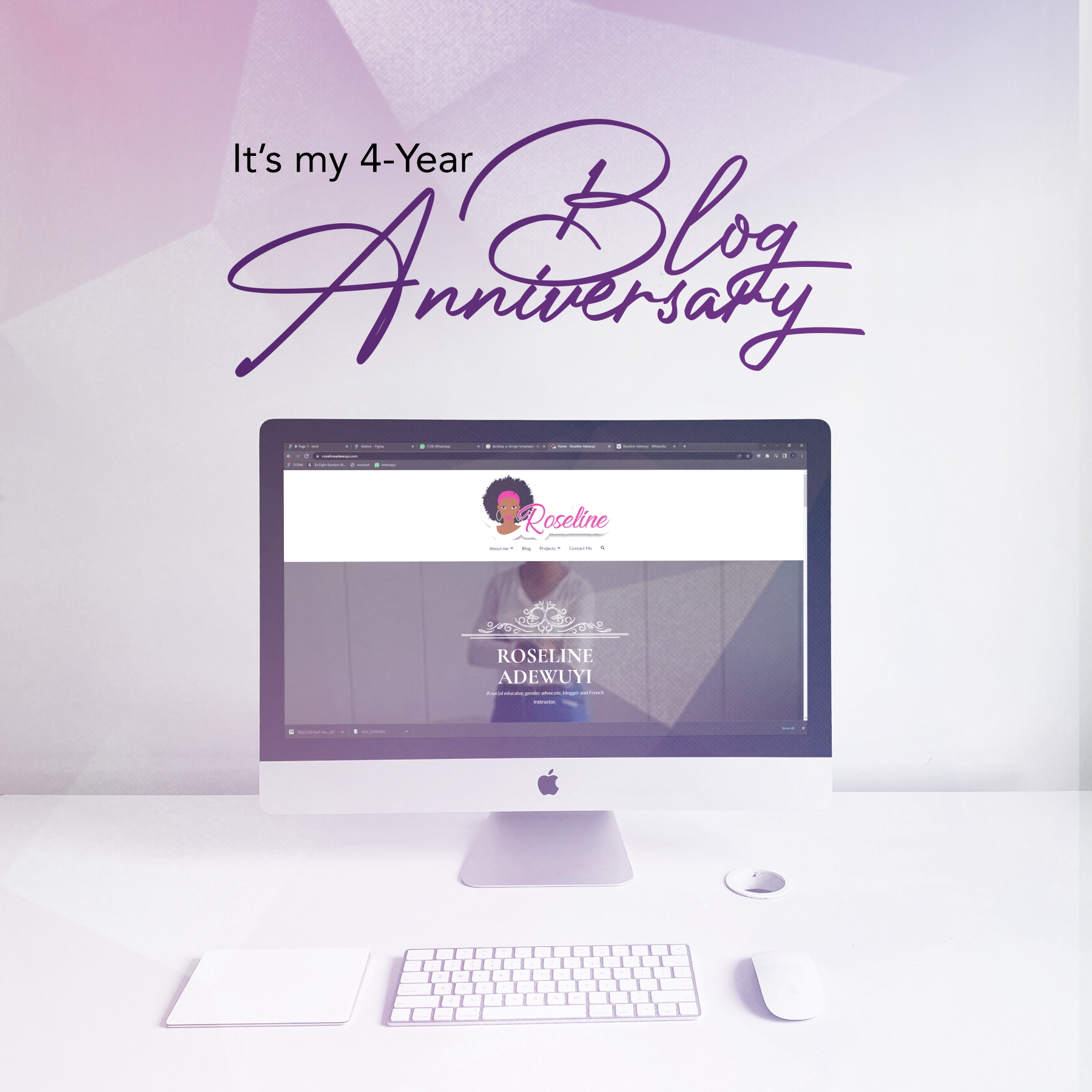 It is my 4 Year Blog Anniversary