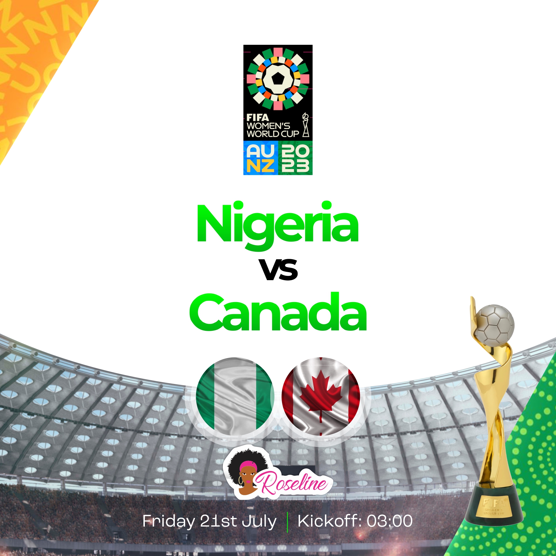 The Slay Ballers 2.0 – FIFA Women’s World Cup 2023 – Nigeria vs Canada Match Preview