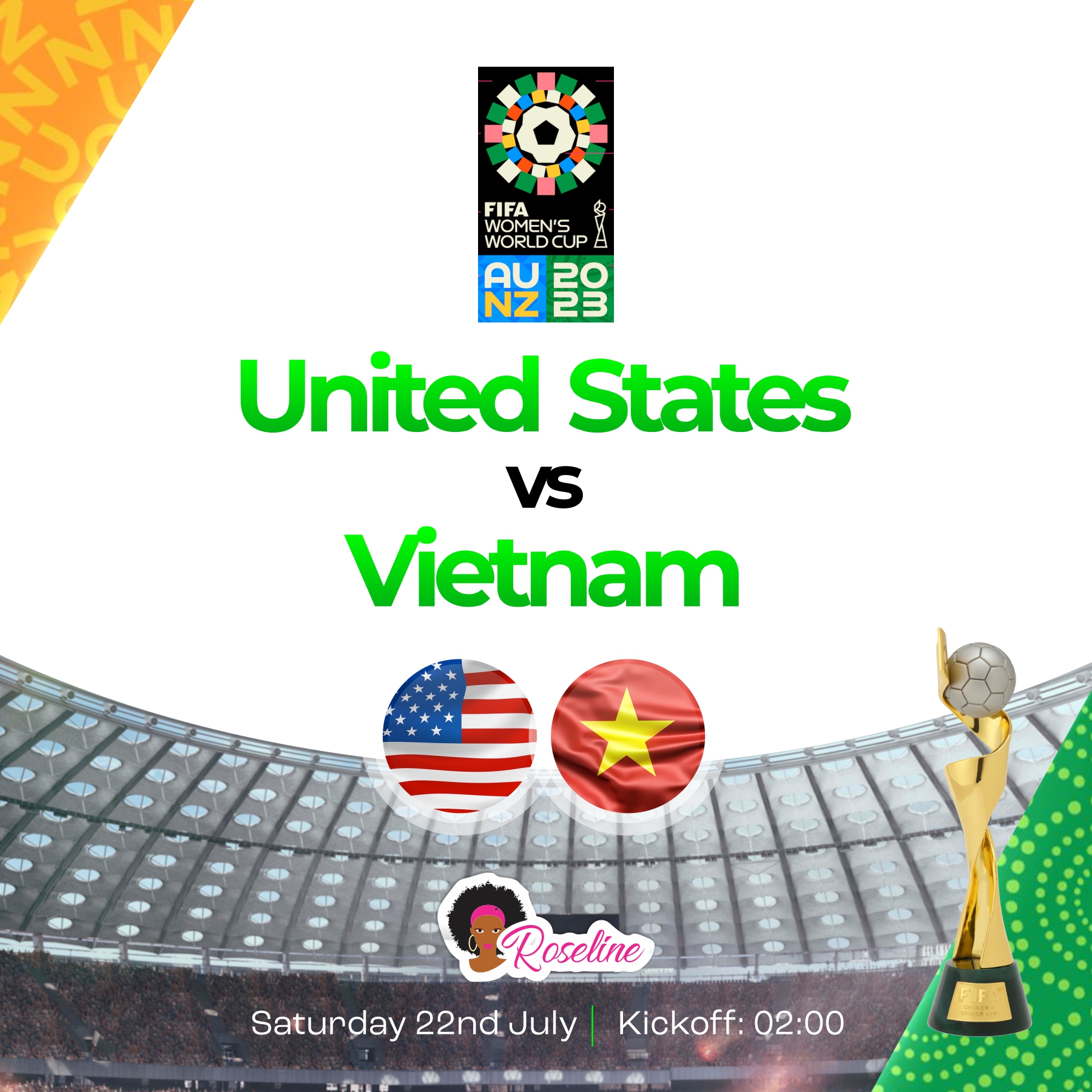 The Slay Ballers 2.0 – FIFA Women’s World Cup 2023 – United States of America vs Vietnam Match Preview