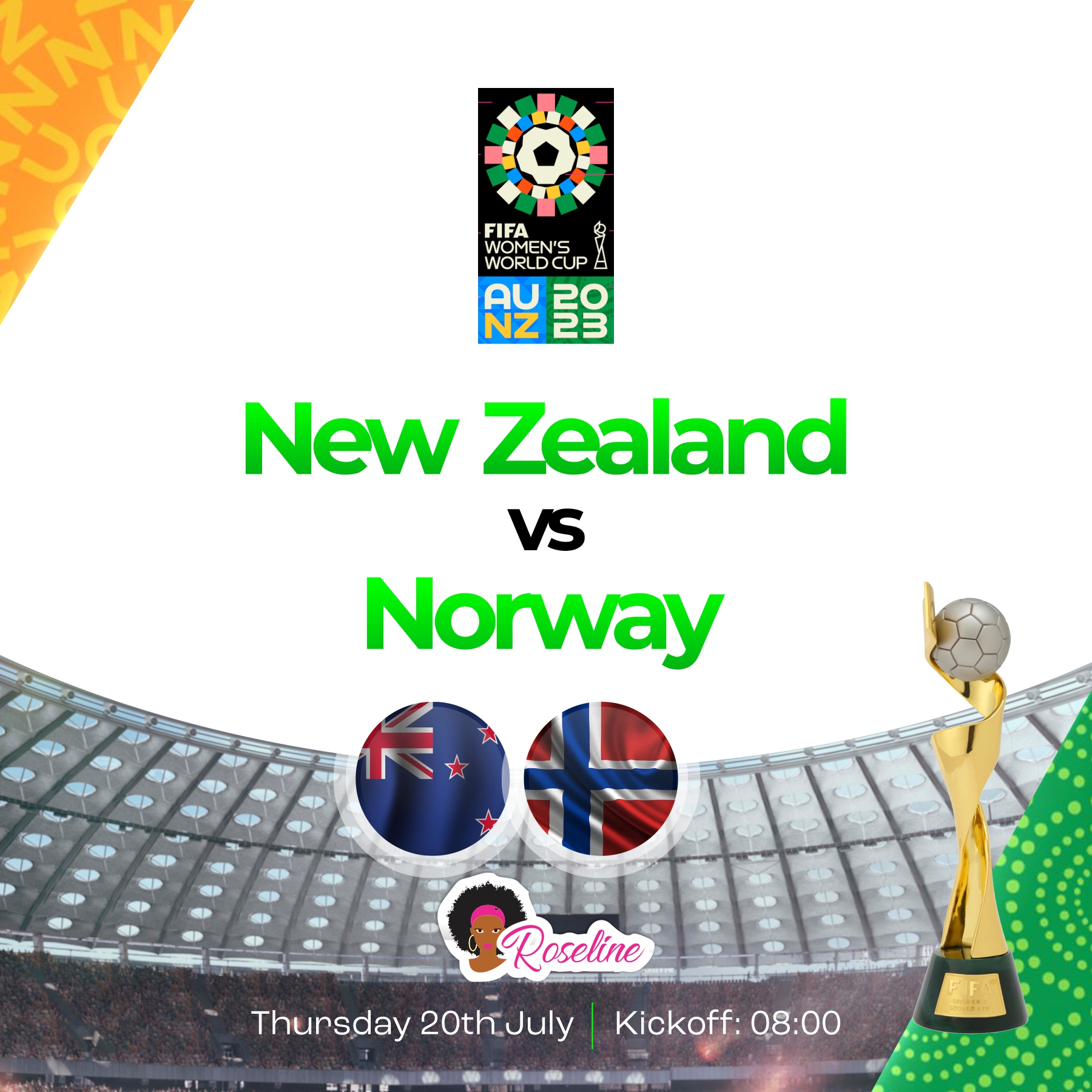 The Slay Ballers 2.0 – FIFA Women’s World Cup 2023 – New Zealand vs Norway Match Preview