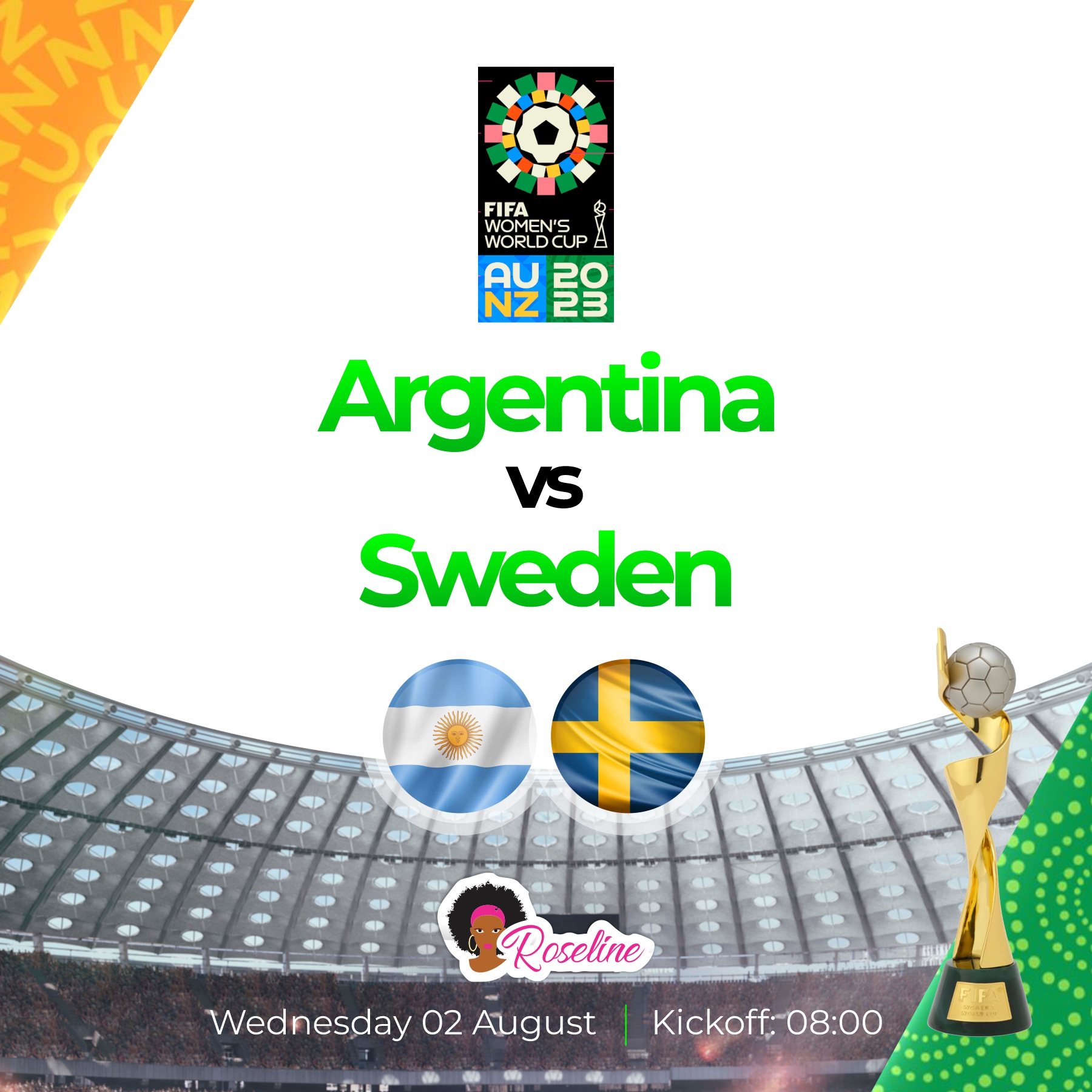 The Slay Ballers 2.0 – FIFA Women’s World Cup 2023 – Argentina vs Sweden Match Preview
