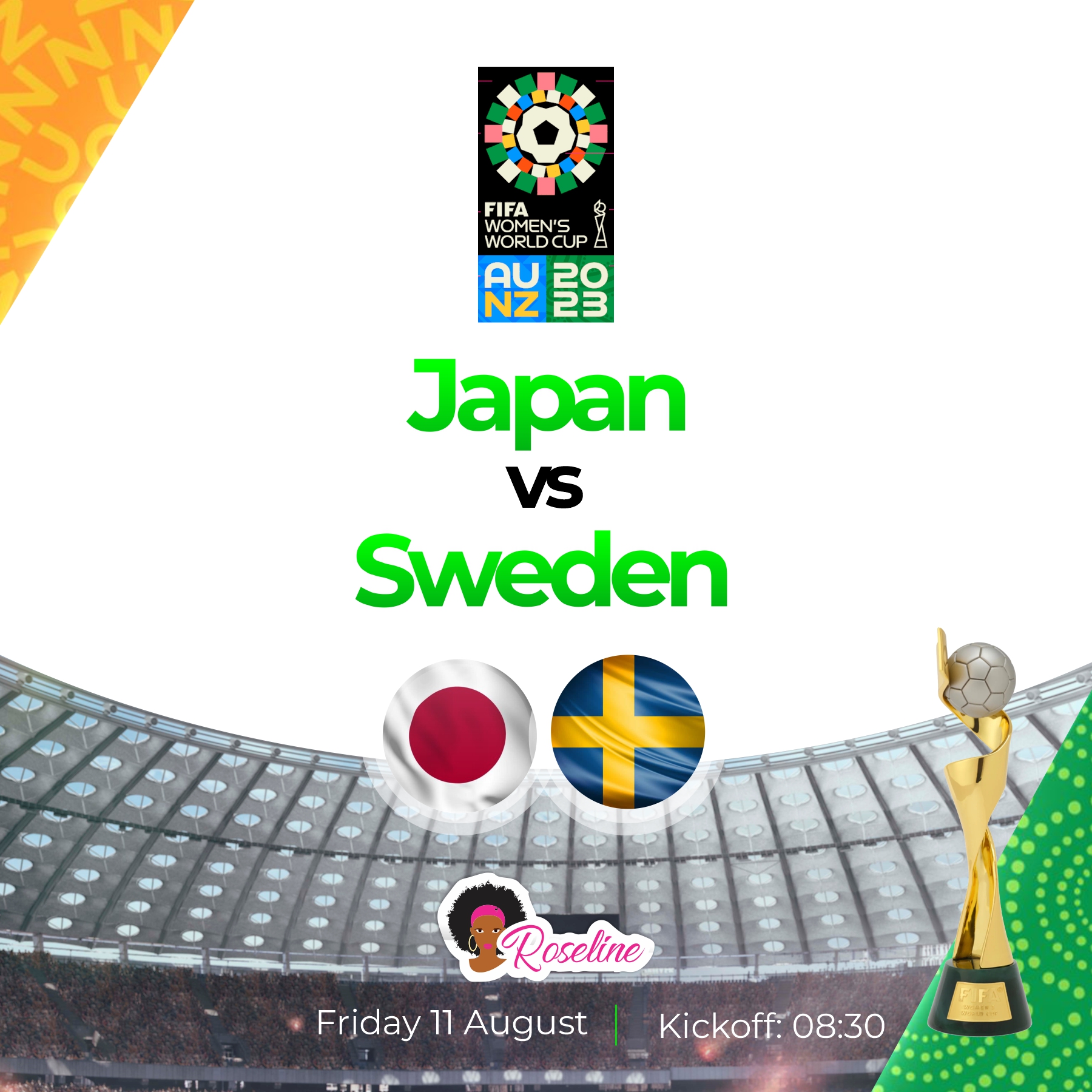 The Slay Ballers 2.0 – FIFA Women’s World Cup 2023 – Japan vs Sweden Match Preview