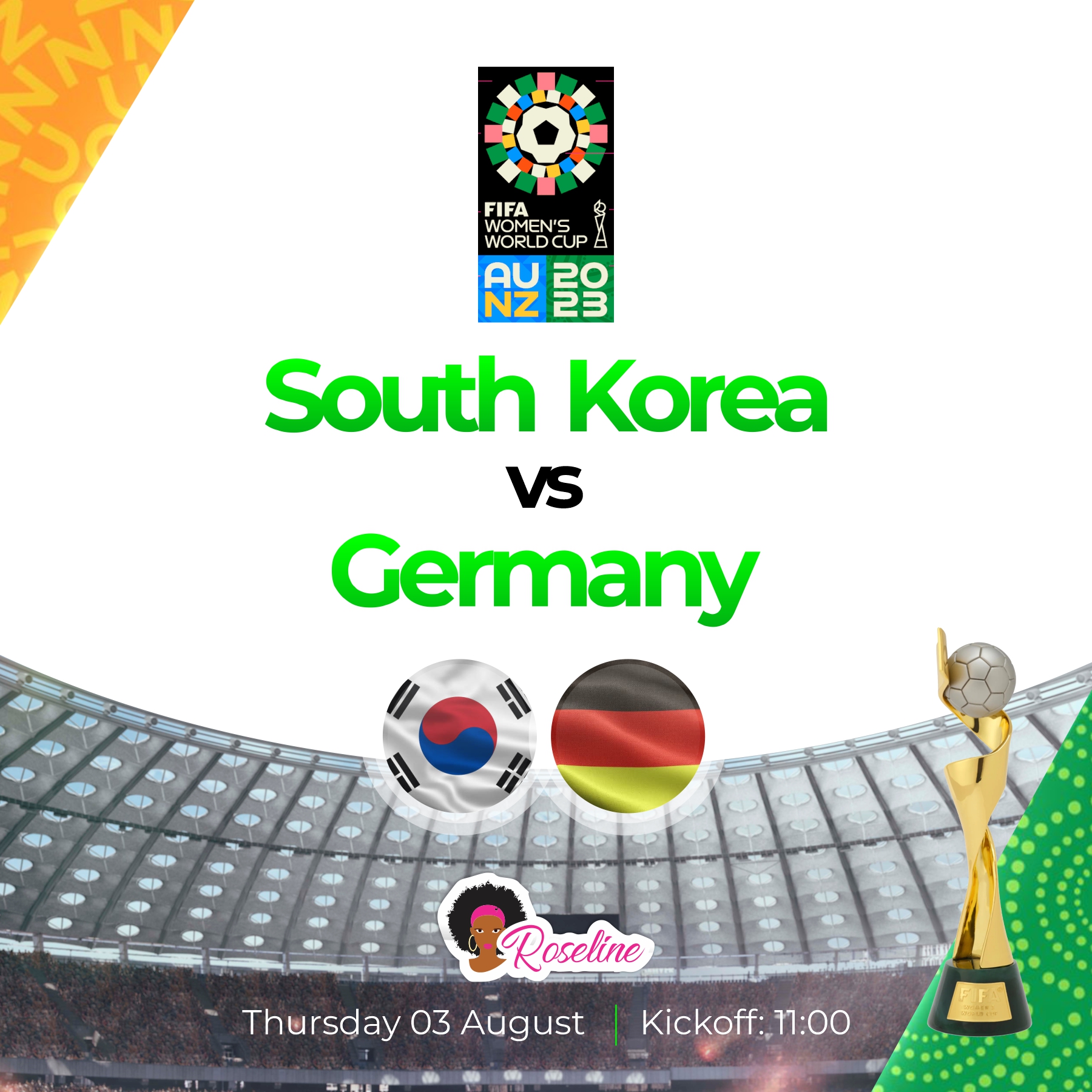 The Slay Ballers 2.0 – FIFA Women’s World Cup 2023 – South Korea vs Germany Match Preview