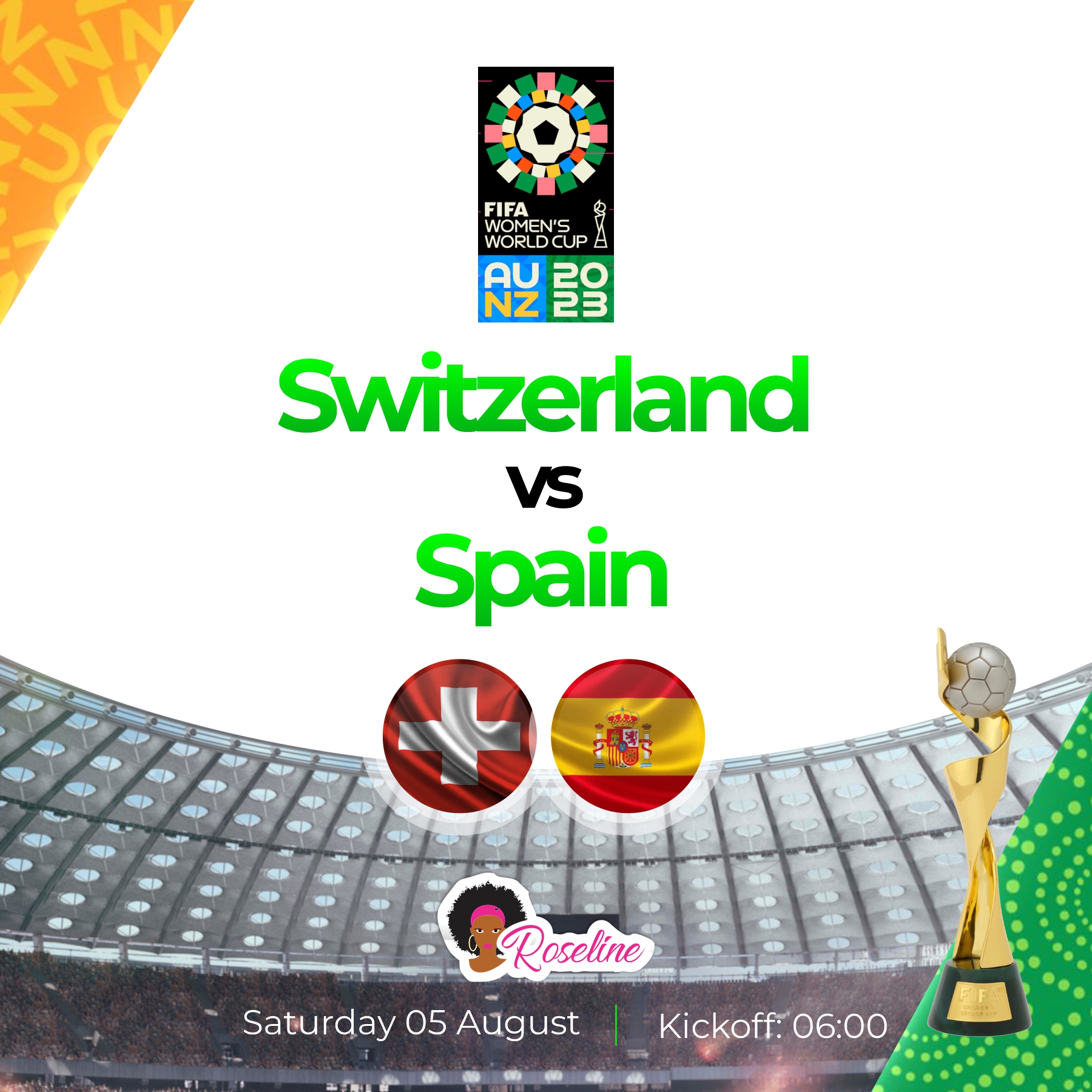 The Slay Ballers 2.0 – FIFA Women’s World Cup 2023 – Switzerland vs Spain Match Preview